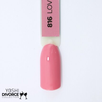 YOSHI Gelinis lakas Lover 6 ml - 816 1 YOSHI Gelinis lakas Lover 6 ml - 816 1