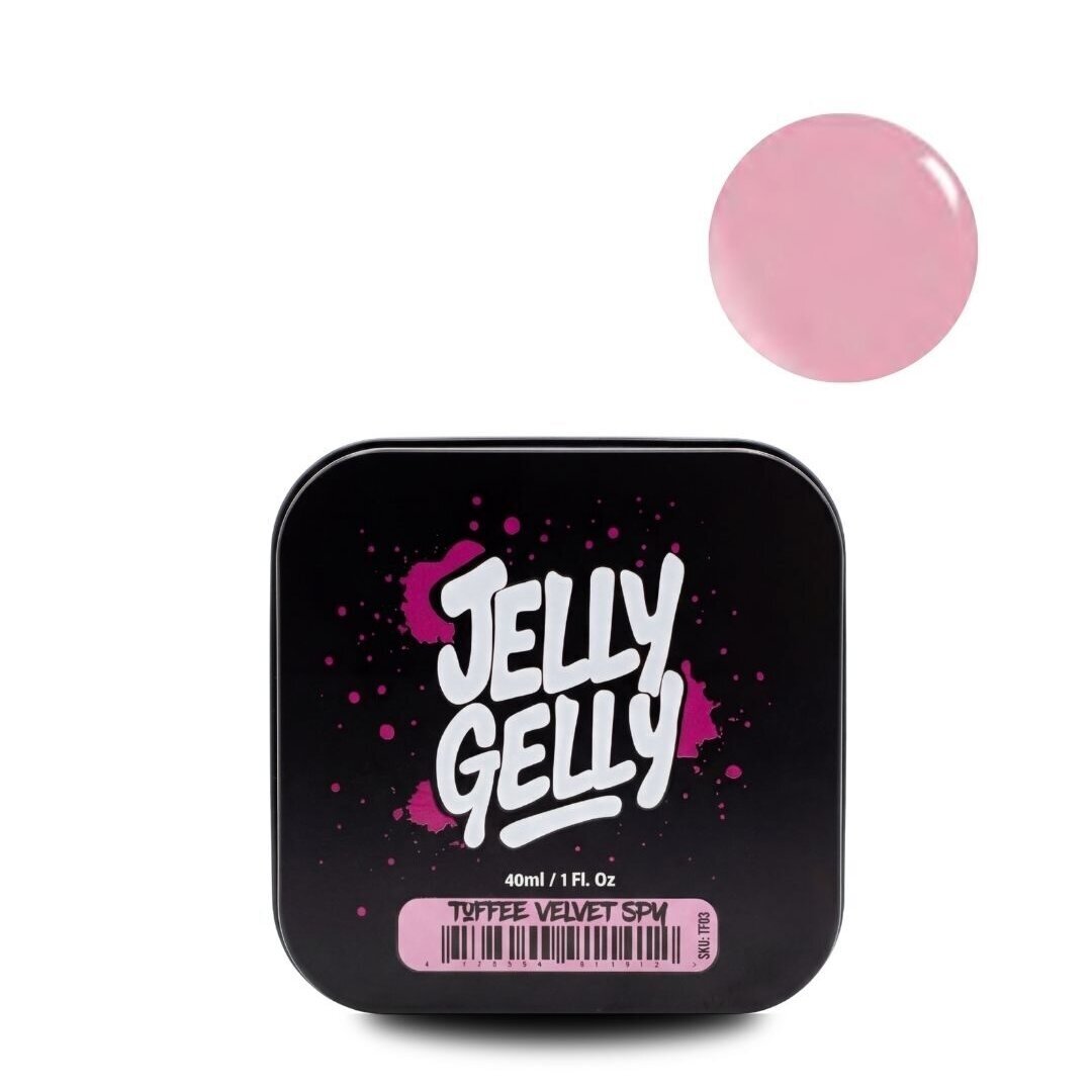 Savaime išsilyginantis gelis Jelly Gelly Toffee - Velvet Spy 40ml (TF03) Savaime išsilyginantis gelis Jelly Gelly Toffee - Velvet Spy 40ml (TF03)