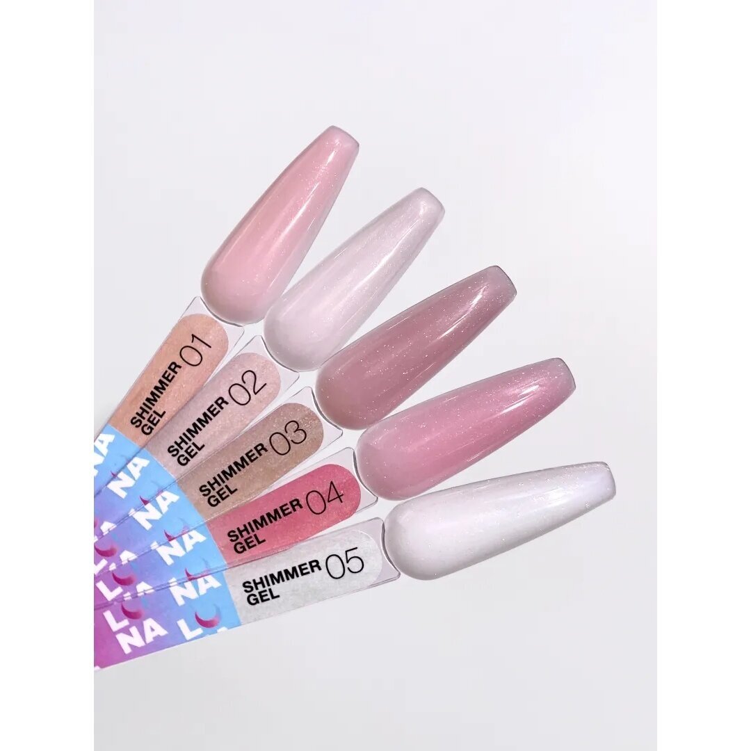 Gelis su blizgučiais LUNAmoon - Shimmer Gel No2 2 Gelis su blizgučiais LUNAmoon - Shimmer Gel No2 2