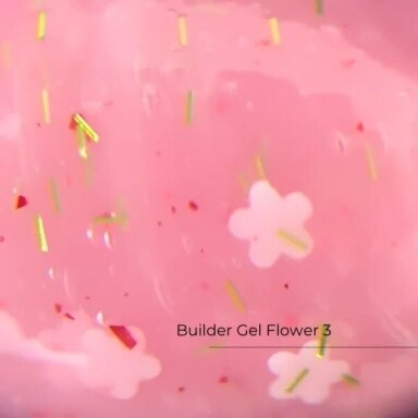 Savaime išsilyginantis gelis Crystal - Builder Gel Flower No3 Savaime išsilyginantis gelis Crystal - Builder Gel Flower No3