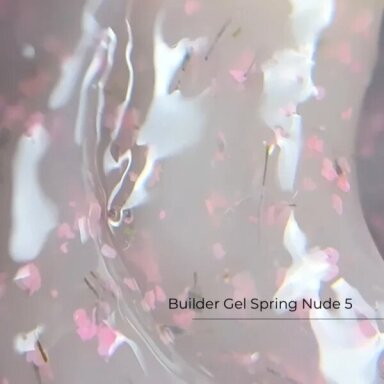 Savaime išsilyginantis gelis Crystal - Builder Gel Spring Nude No5 Savaime išsilyginantis gelis Crystal - Builder Gel Spring Nude No5