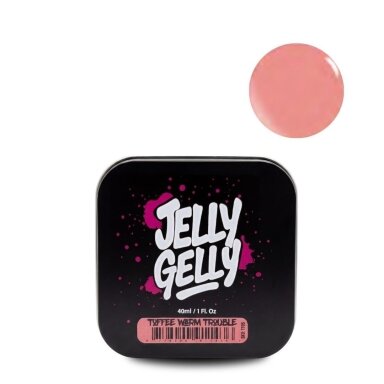 Savaime išsilyginantis gelis Jelly Gelly Toffee - Warm Trouble 40ml (TF05) Savaime išsilyginantis gelis Jelly Gelly Toffee - Warm Trouble 40ml (TF05)