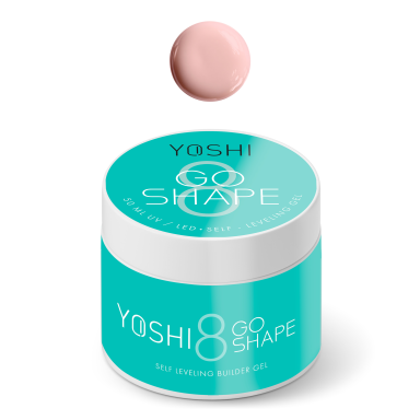 Savaime išsilyginantis gelis Yoshi - Go Shape No8 50ml Savaime išsilyginantis gelis Yoshi - Go Shape No8 50ml