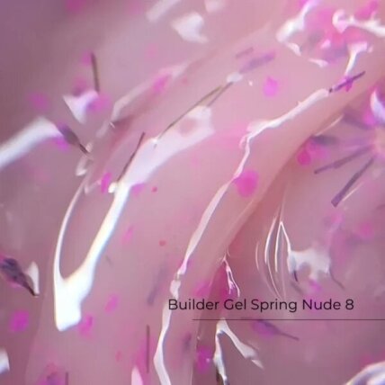 Savaime išsilyginantis gelis Crystal - Builder Gel Spring Nude No8 Savaime išsilyginantis gelis Crystal - Builder Gel Spring Nude No8