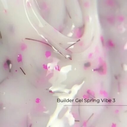 Savaime išsilyginantis gelis Crystal - Builder Gel Spring Vibe No3