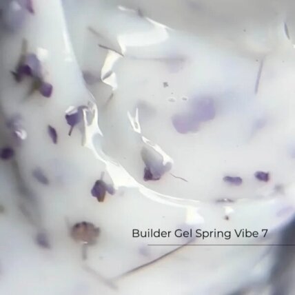 Savaime išsilyginantis gelis Crystal - Builder Gel Spring Vibe No7