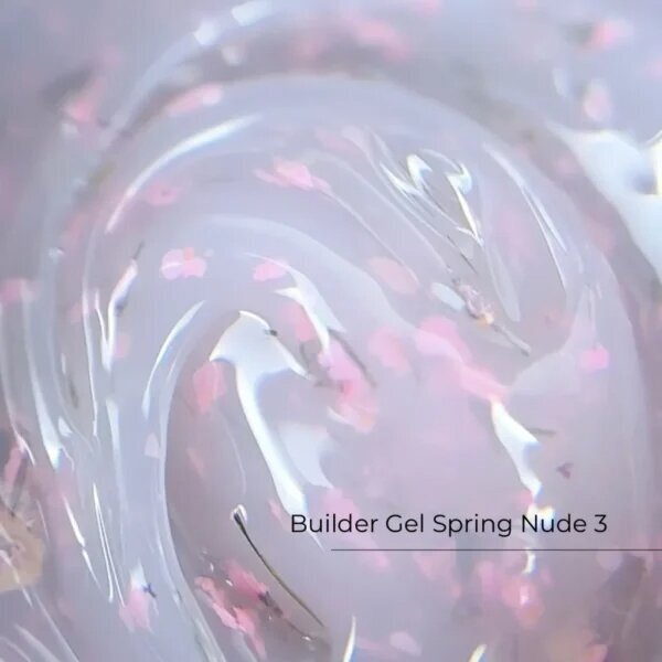 Savaime išsilyginantis gelis Crystal - Builder Gel Spring Nude No3