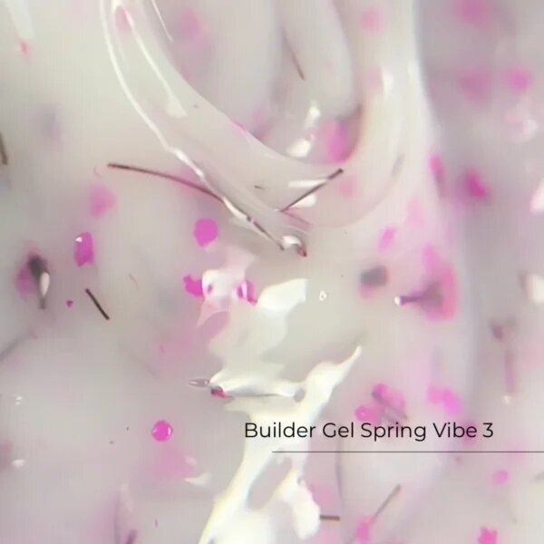 Savaime išsilyginantis gelis Crystal - Builder Gel Spring Vibe No3 Savaime išsilyginantis gelis Crystal - Builder Gel Spring Vibe No3