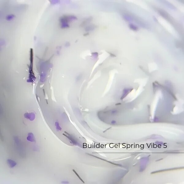 Savaime išsilyginantis gelis Crystal - Builder Gel Spring Vibe No5 Savaime išsilyginantis gelis Crystal - Builder Gel Spring Vibe No5