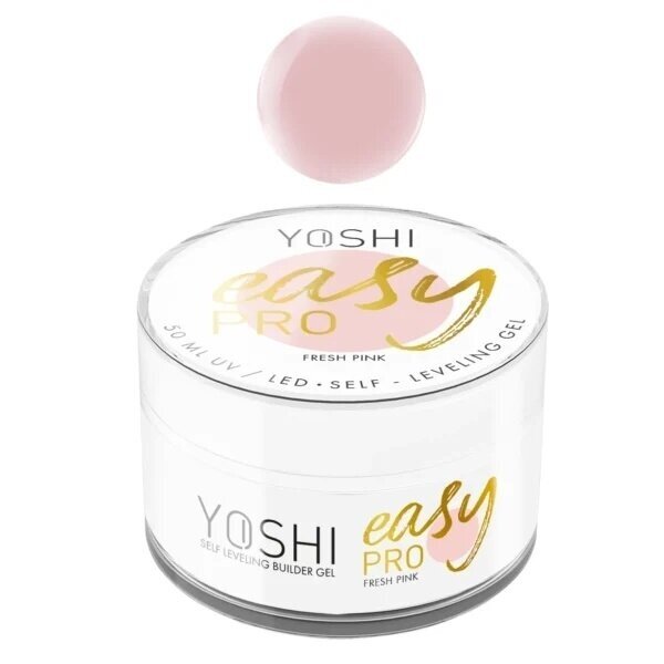 Savaime išsilyginantis gelis YOSHI Easy PRO - Fresh Pink Savaime išsilyginantis gelis YOSHI Easy PRO - Fresh Pink