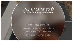 Onicholizė ar tai pandemija? Onicholizė ar tai pandemija?