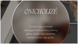 Onicholizė ar tai pandemija? Onicholizė ar tai pandemija?