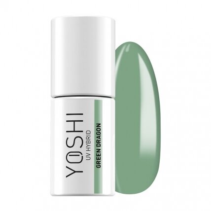 YOSHI Gelinis lakas Green Dragon 6 ml - 104 YOSHI Gelinis lakas Green Dragon 6 ml - 104