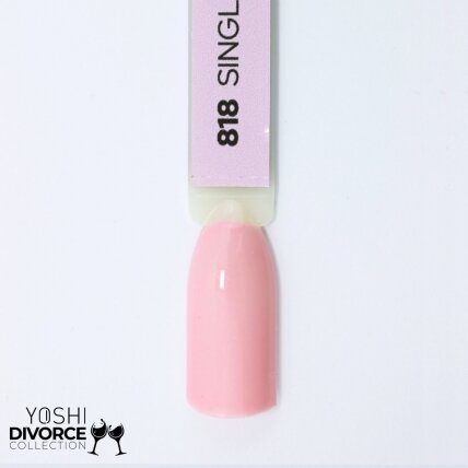 YOSHI Gelinis lakas Single Again 6 ml - 818 1 YOSHI Gelinis lakas Single Again 6 ml - 818 1