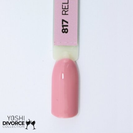 YOSHI Gelinis lakas Relief 6 ml - 817 1 YOSHI Gelinis lakas Relief 6 ml - 817 1
