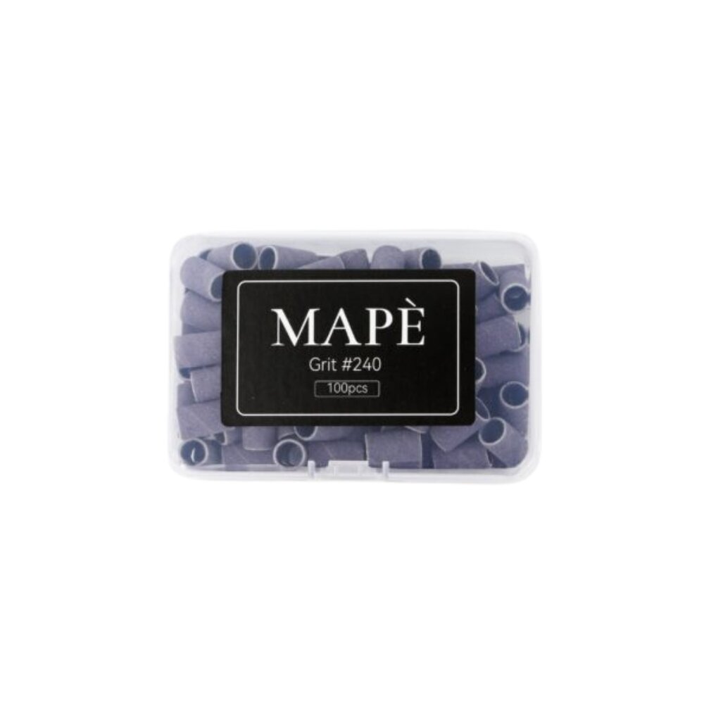 Šlifavimo antgaliai MAPE - „Būgneliai” 240gritų, 6mm. 100vnt