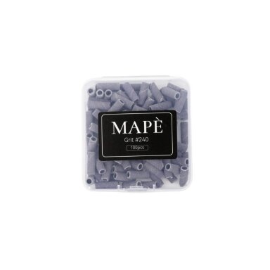 Šlifavimo antgaliai MAPE - „Būgneliai” 240gritų, 3mm. 100vnt Šlifavimo antgaliai MAPE - „Būgneliai” 240gritų, 3mm. 100vnt