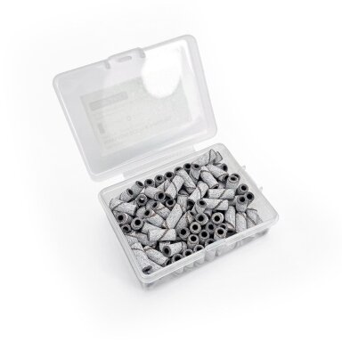 Šlifavimo antgaliai Slowianka - Mandrel Small 240gritų, 3mm. 100vnt Šlifavimo antgaliai Slowianka - Mandrel Small 240gritų, 3mm. 100vnt