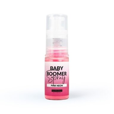 Purškiami ombre dažai Slowianka Baby Boomer Spray - PINK NEON 5g