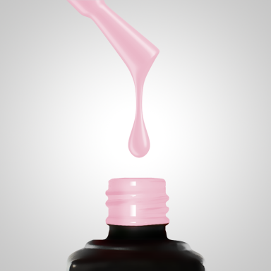Gelis buteliuke su stiklo pluoštu Slowianka fiber bottle gel - Nude Pink 10g Gelis buteliuke su stiklo pluoštu Slowianka fiber bottle gel - Nude Pink 10g