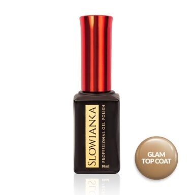 Viršutinis sluoksnis Slowianka Top Coat - Glam 10g Viršutinis sluoksnis Slowianka Top Coat - Glam 10g