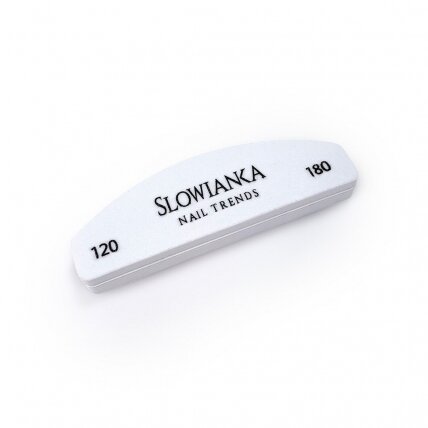 Nagų poliruoklis Slowianka mini 120/180gr (1vnt) Nagų poliruoklis Slowianka mini 120/180gr (1vnt)