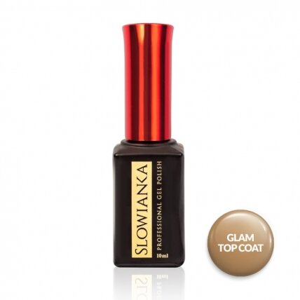Viršutinis sluoksnis Slowianka Top Coat - Glam 10g Viršutinis sluoksnis Slowianka Top Coat - Glam 10g