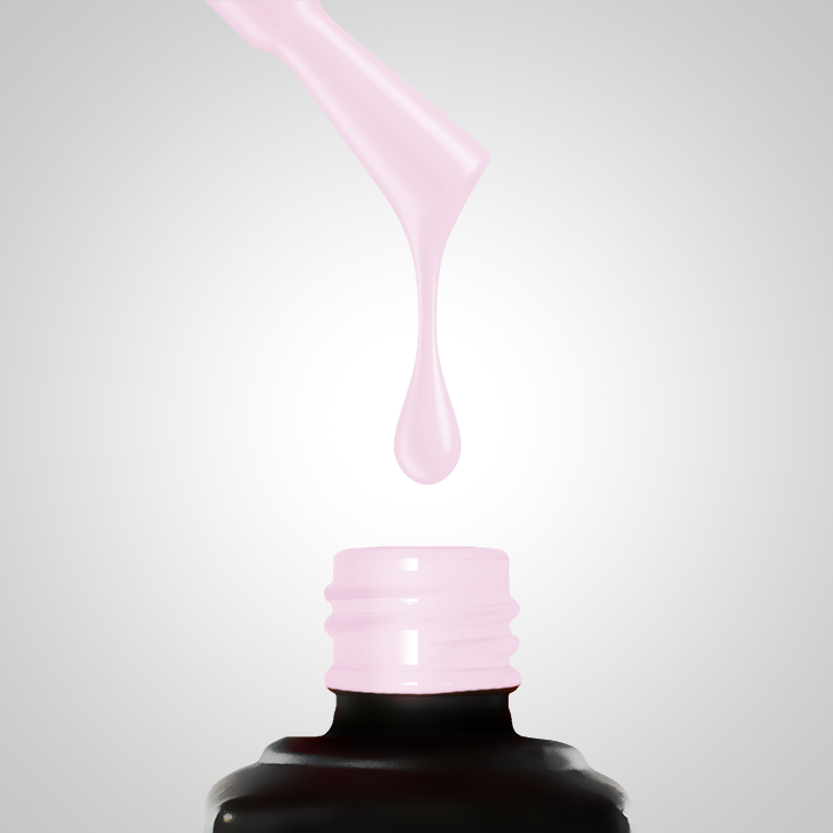 Gelis buteliuke su stiklo pluoštu Slowianka fiber bottle gel - Pastel Rose 10g Gelis buteliuke su stiklo pluoštu Slowianka fiber bottle gel - Pastel Rose 10g