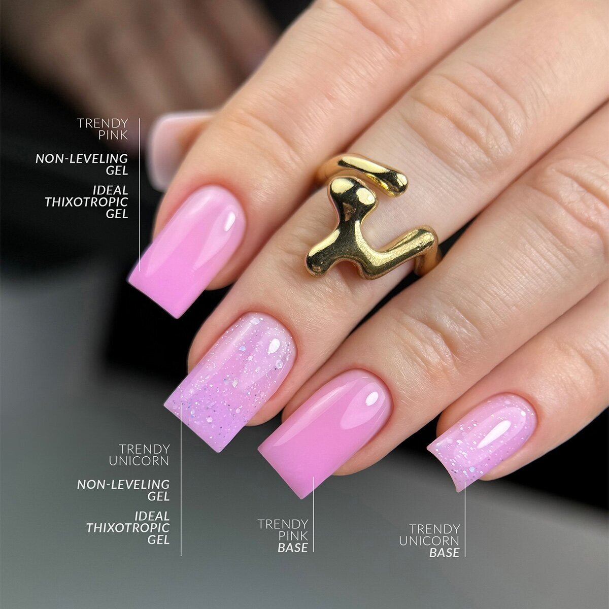 Stovintis gelis Slowianka - Trendy Pink 50g 1 Stovintis gelis Slowianka - Trendy Pink 50g 1