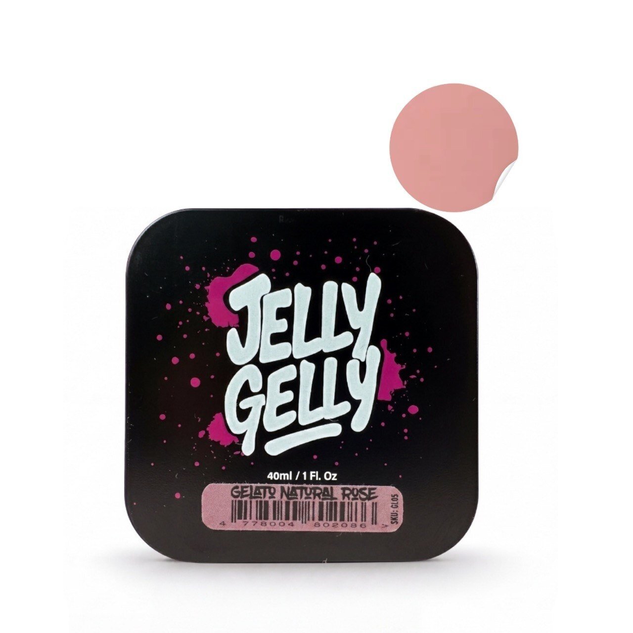 Stovintis gelis Jelly Gelly - Gelato Natural Rose 40ml (GL05) Stovintis gelis Jelly Gelly - Gelato Natural Rose 40ml (GL05)