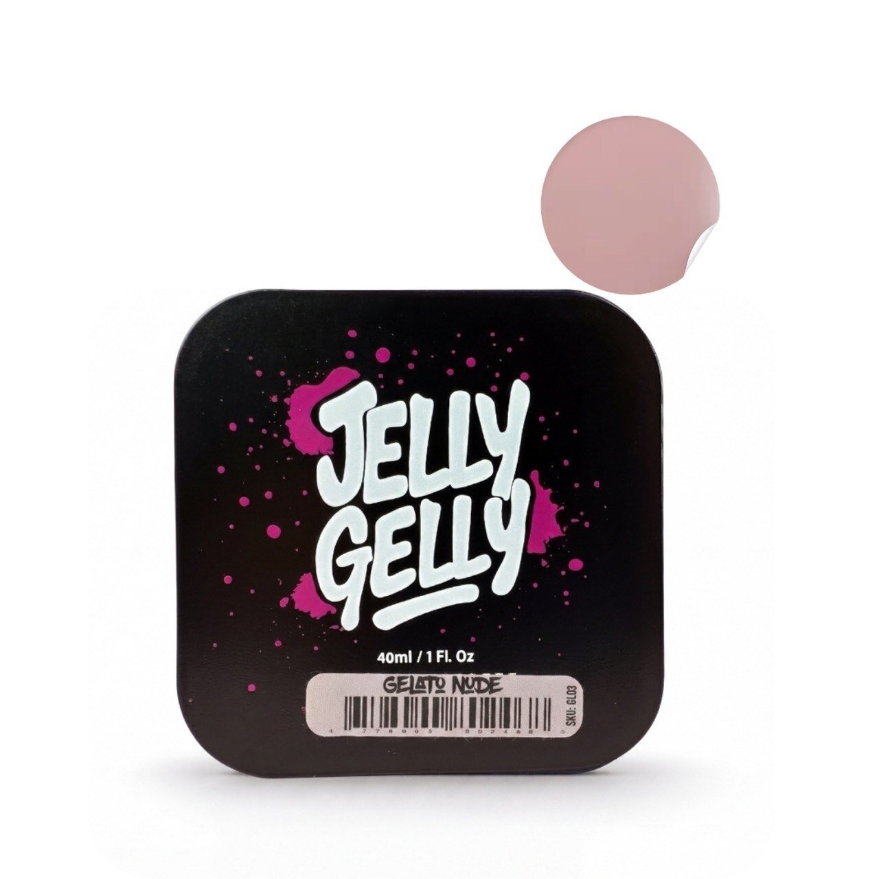 Stovintis gelis Jelly Gelly - Gelato Nude 40ml (GL03) Stovintis gelis Jelly Gelly - Gelato Nude 40ml (GL03)