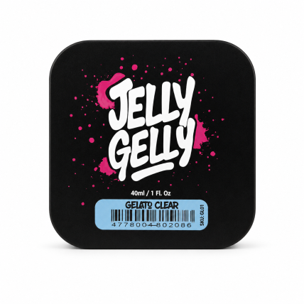 Stovintis skaidrus gelis Jelly Gelly - Gelato Clear 40ml (GL01)