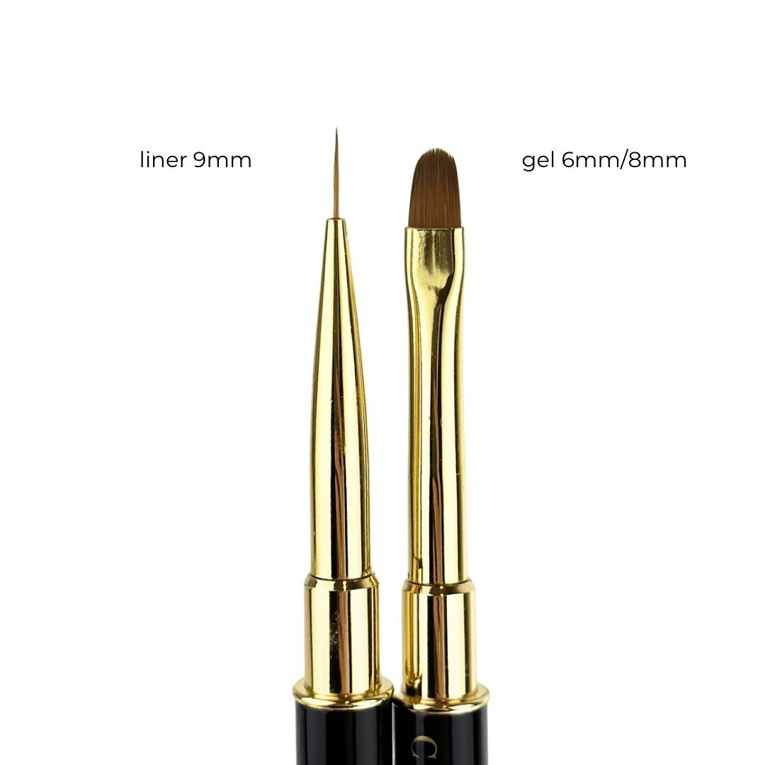 Teptukas Crystal - Double Sided Brush No3 8/6mm - 9mm Teptukas Crystal - Double Sided Brush No3 8/6mm - 9mm