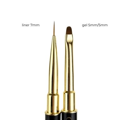 Teptukas Crystal - Double Sided Brush No4 5mm - 7mm Teptukas Crystal - Double Sided Brush No4 5mm - 7mm