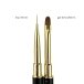 Teptukas Crystal - Double Sided Brush No3 8/6mm - 9mm