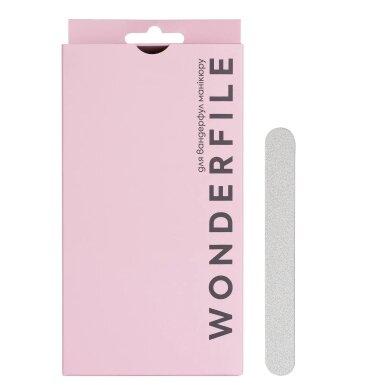 Klijuojami abrazyvai su paminkštinimu Wonderfile 160x18mm, 180gr. 50vnt. (WFFB160/180) Klijuojami abrazyvai su paminkštinimu Wonderfile 160x18mm, 180gr. 50vnt. (WFFB160/180)