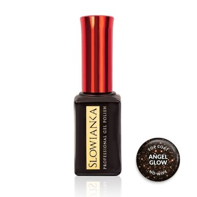 Viršutinis sluoksnis Slowianka Top Coat - Angel Glow 10g Viršutinis sluoksnis Slowianka Top Coat - Angel Glow 10g