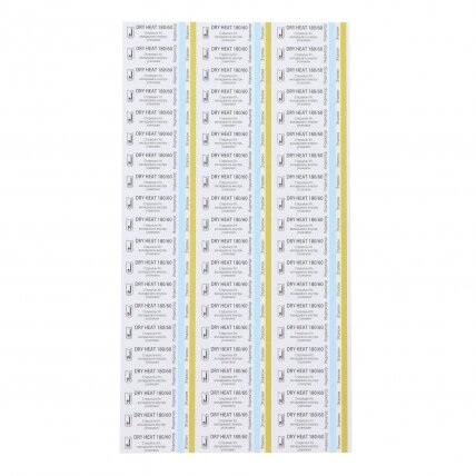 Vidiniai indikatoriai (karšto oro sterilizatoriams) 180/60 (100vnt) Vidiniai indikatoriai (karšto oro sterilizatoriams) 180/60 (100vnt)
