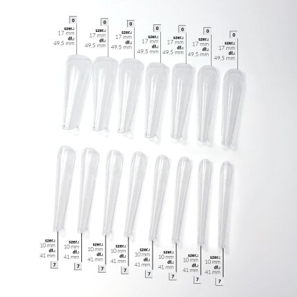 Viršutinės nagų priauginimo formelės Slowianka - Dual Forms Extreme French Almond 2 Viršutinės nagų priauginimo formelės Slowianka - Dual Forms Extreme French Almond 2