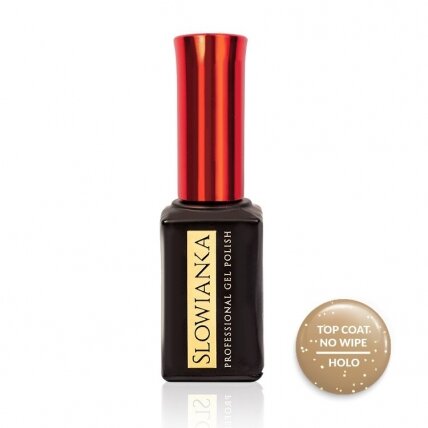 Viršutinis sluoksnis Slowianka Top Coat - Holo 10g