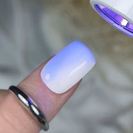 Viršutinis sluoksnis Slowianka Top Coat - Gloss Pro White UV 10g 1 Viršutinis sluoksnis Slowianka Top Coat - Gloss Pro White UV 10g 1