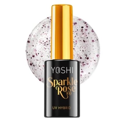 Viršutinis sluoksnis YOSHI - Top Sparkle Rose 10ml Viršutinis sluoksnis YOSHI - Top Sparkle Rose 10ml