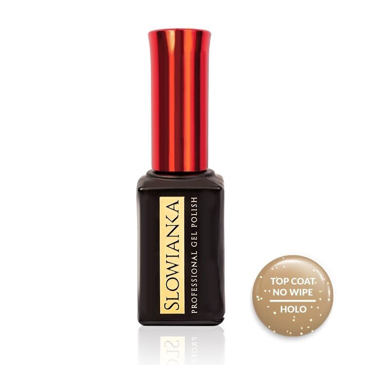 Viršutinis sluoksnis Slowianka Top Coat - Holo 10g Viršutinis sluoksnis Slowianka Top Coat - Holo 10g