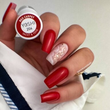 YOSHI Gelinis lakas Red Carpet 6 ml - 204 YOSHI Gelinis lakas Red Carpet 6 ml - 204