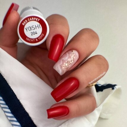 YOSHI Gelinis lakas Red Carpet 6 ml - 204 1 YOSHI Gelinis lakas Red Carpet 6 ml - 204 1