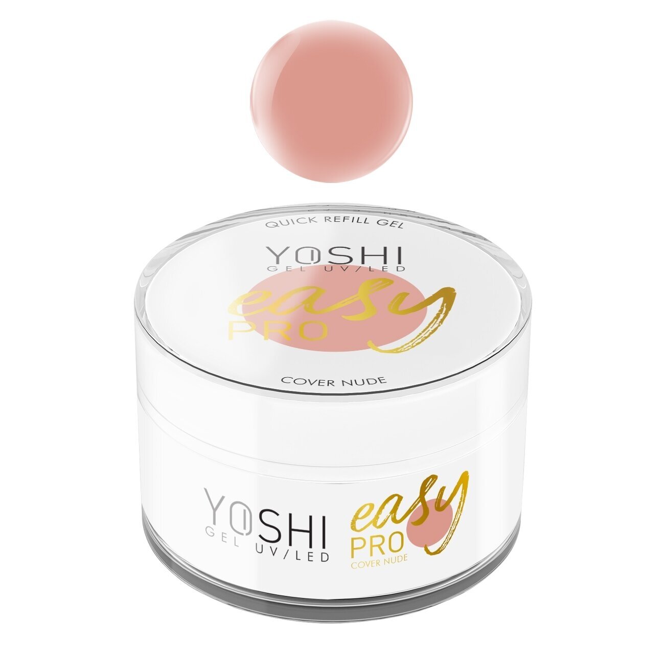 Savaime išsilyginantis gelis YOSHI Easy PRO - Cover Nude Savaime išsilyginantis gelis YOSHI Easy PRO - Cover Nude