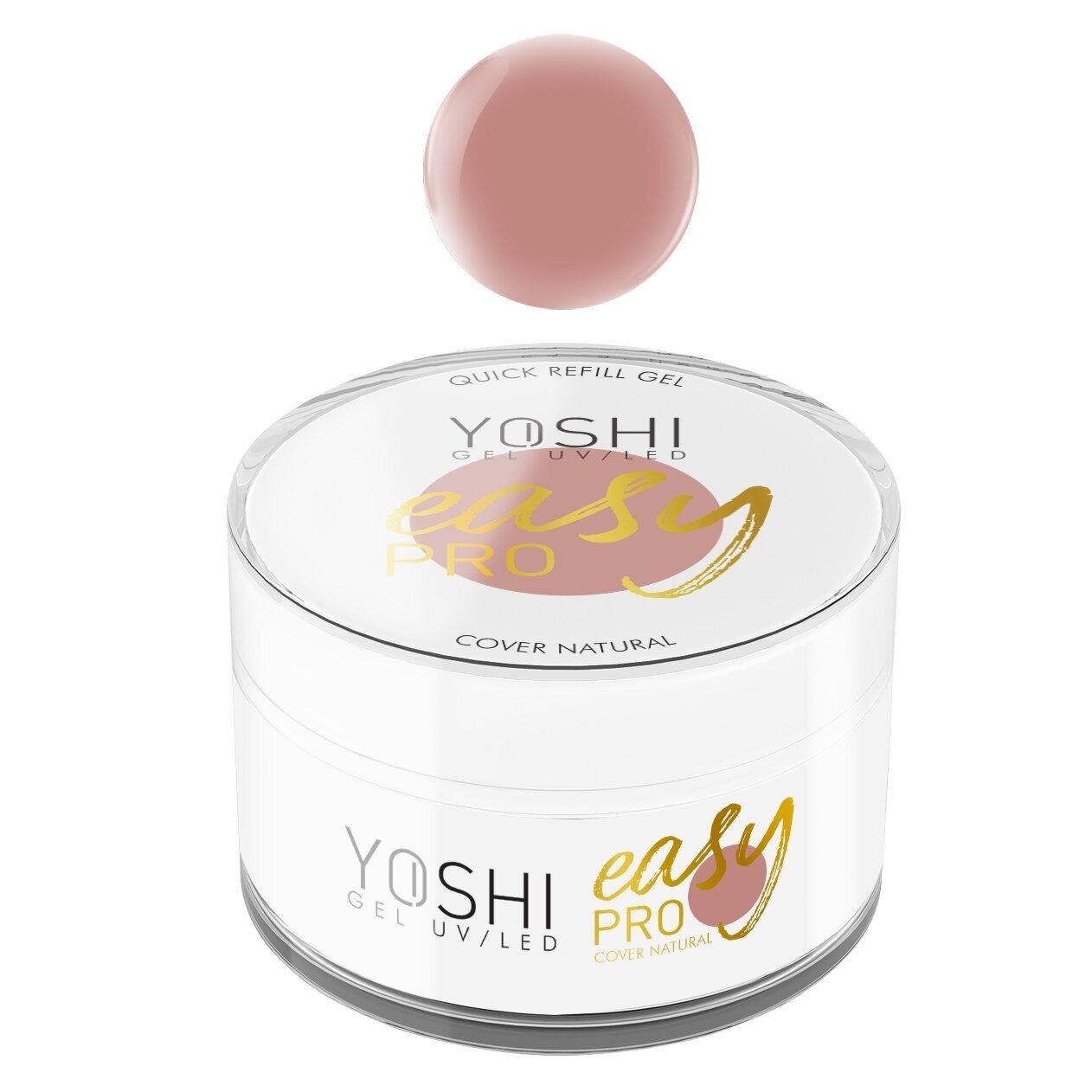 Savaime išsilyginantis gelis YOSHI Easy PRO - Cover Natural