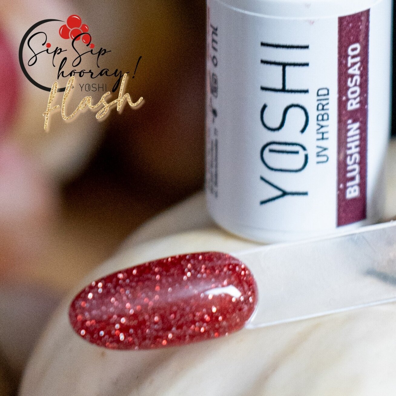 YOSHI Gelinis lakas Blushin Rosato 6 ml – 144 1 YOSHI Gelinis lakas Blushin Rosato 6 ml – 144 1