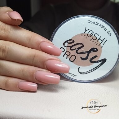 Savaime išsilyginantis gelis YOSHI Easy PRO - Cover Nude Savaime išsilyginantis gelis YOSHI Easy PRO - Cover Nude