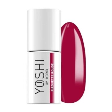YOSHI Gelinis lakas Pirouette Rouge 6 ml - 242 YOSHI Gelinis lakas Pirouette Rouge 6 ml - 242